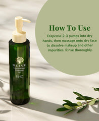 DHC Olive Cleansing Oil removing makeup including waterproof formulas with ease