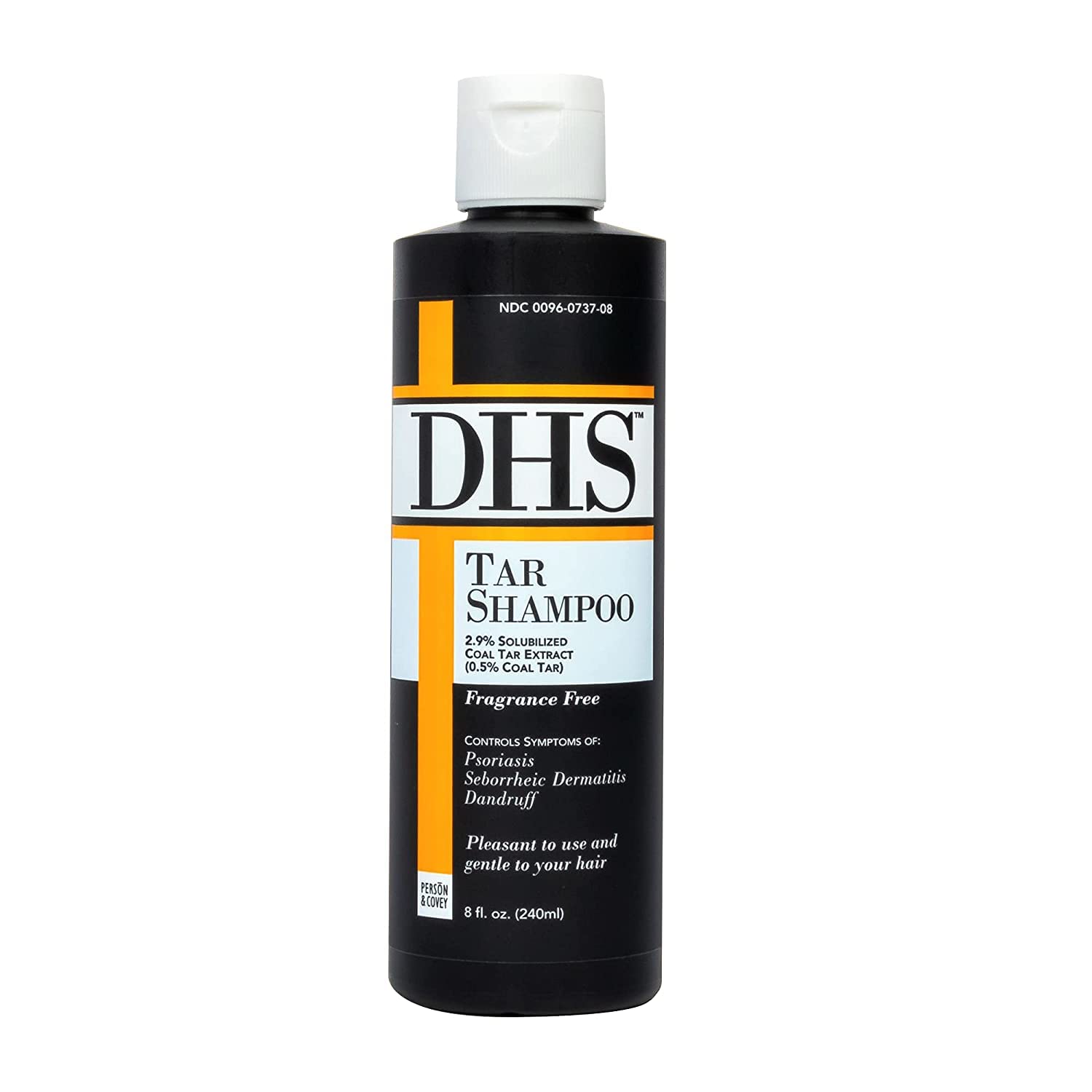 DHS coal tar shampoo paba-free and dye-free formula promotes gentle use