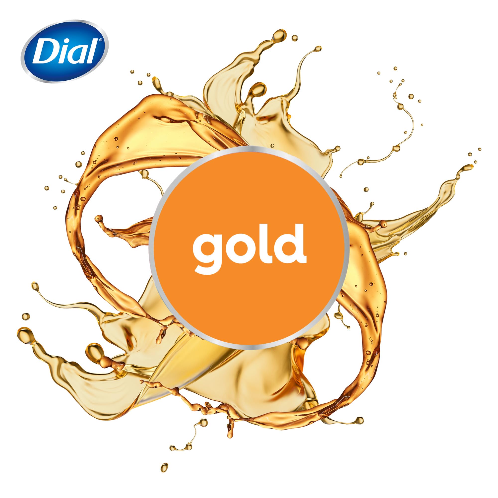 Dial Gold foam on hand illustrating easy daily cleansing.
