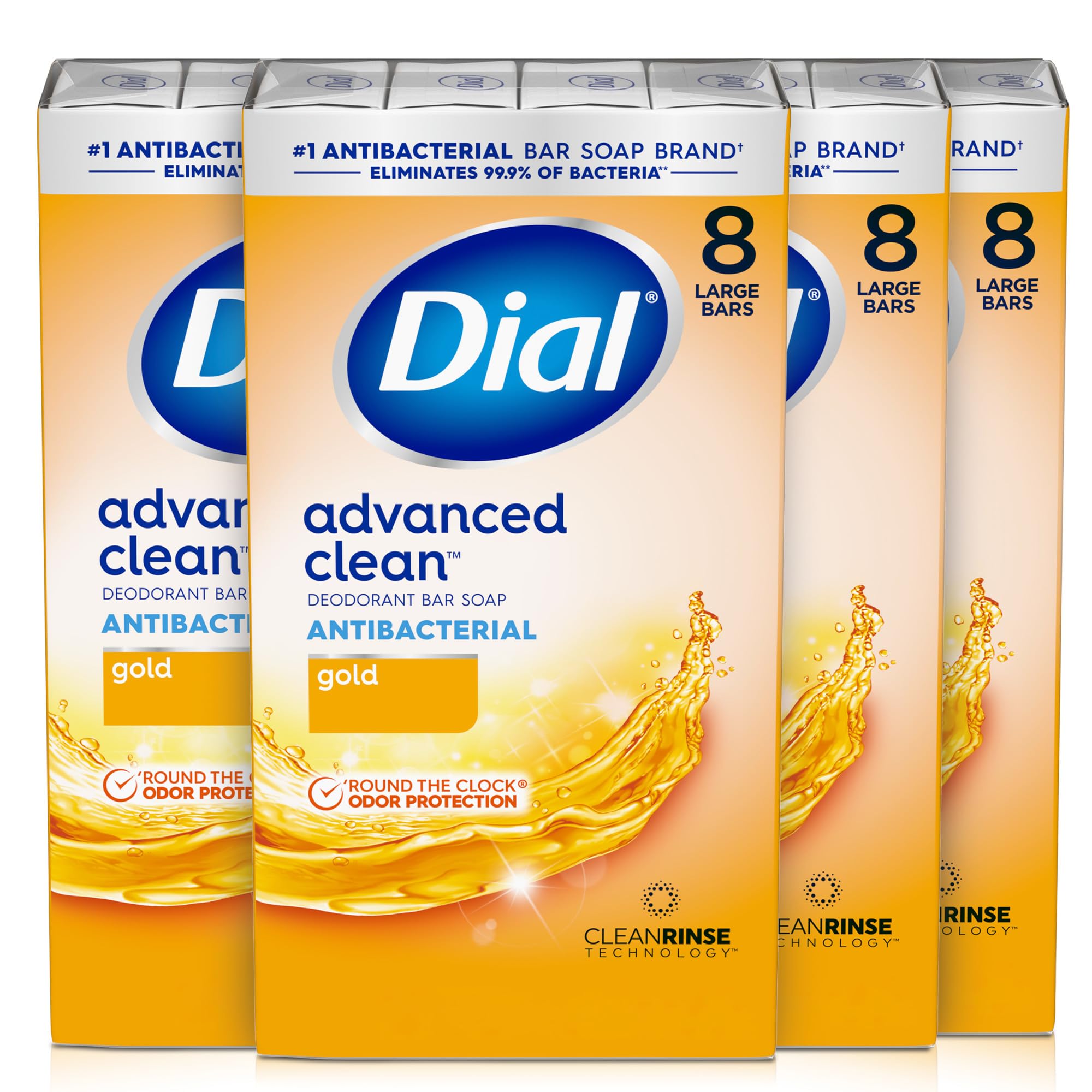 Dial Gold antibacterial bar soap lather close-up showing rich cleansing foam.