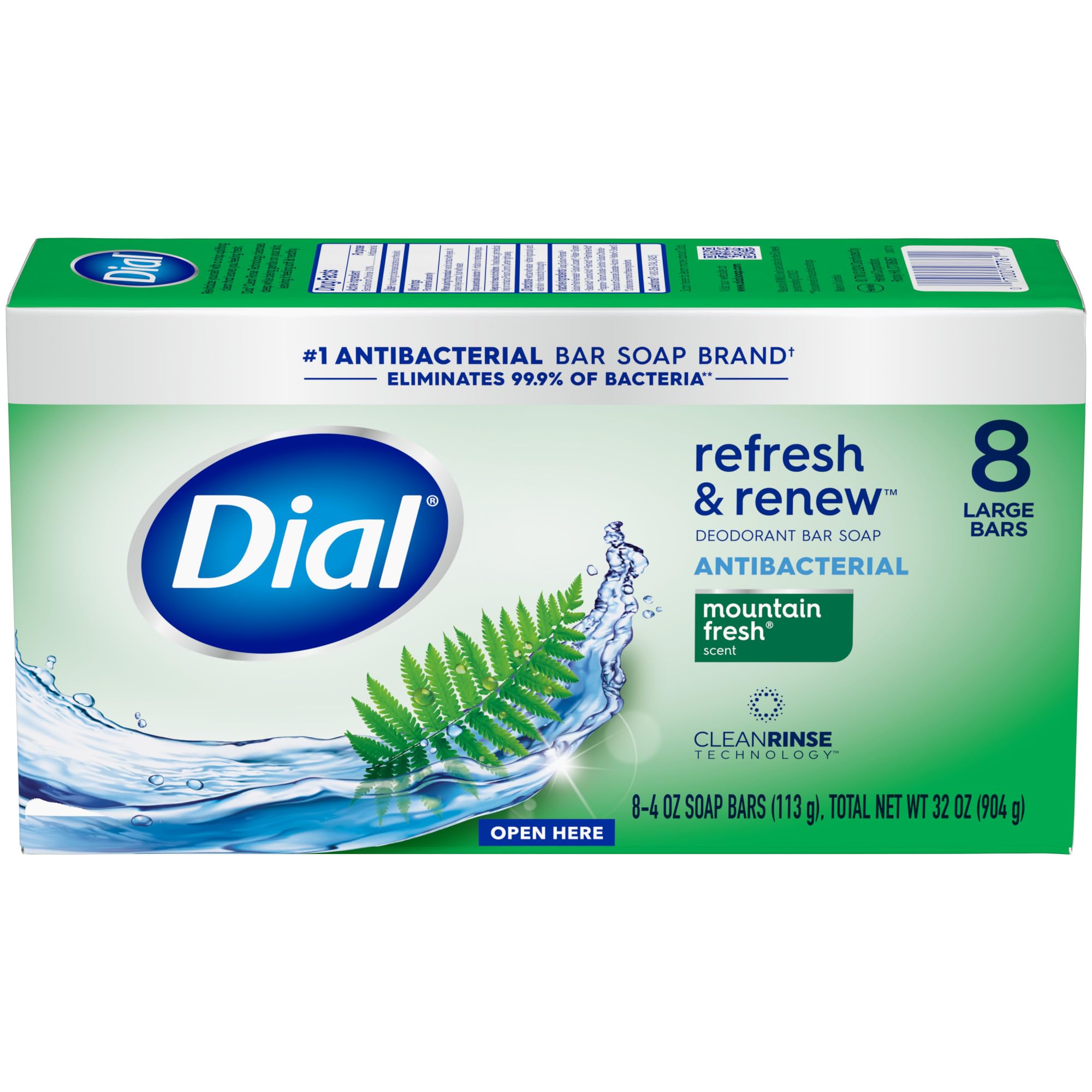 Post-workout use with Dial Bar Soap for cleaning and fresh feeling.
