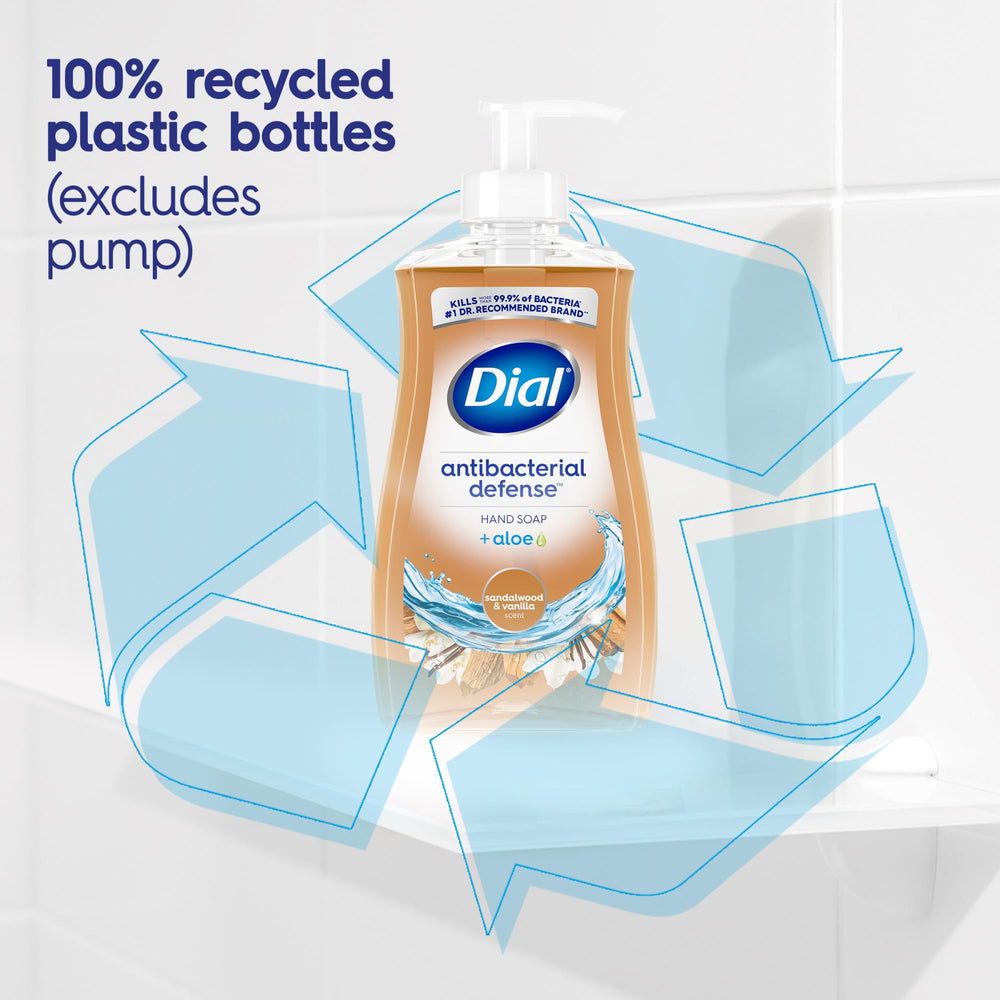 Dial Antibacterial Defense bathroom-sink-use suitable for family handwashing.