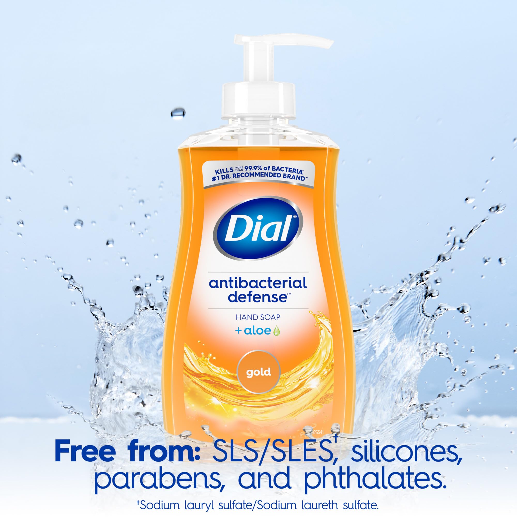 Dial Defensa antibacteriana: aloe vera para hidratación suave.