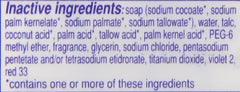 Dial antibacterial deodorant soap bar during rinse showcases skin-friendly cleansing without drying