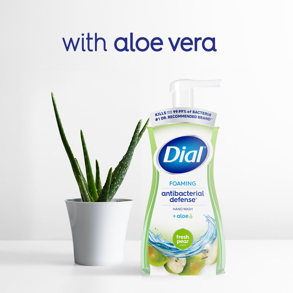 Dial Apto para baño y lavamanos, higiene diaria.