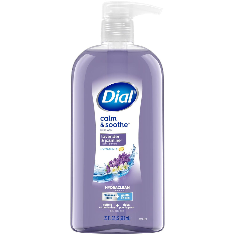 Dial Calm and Soothe family-friendly formula suitable for daily use.