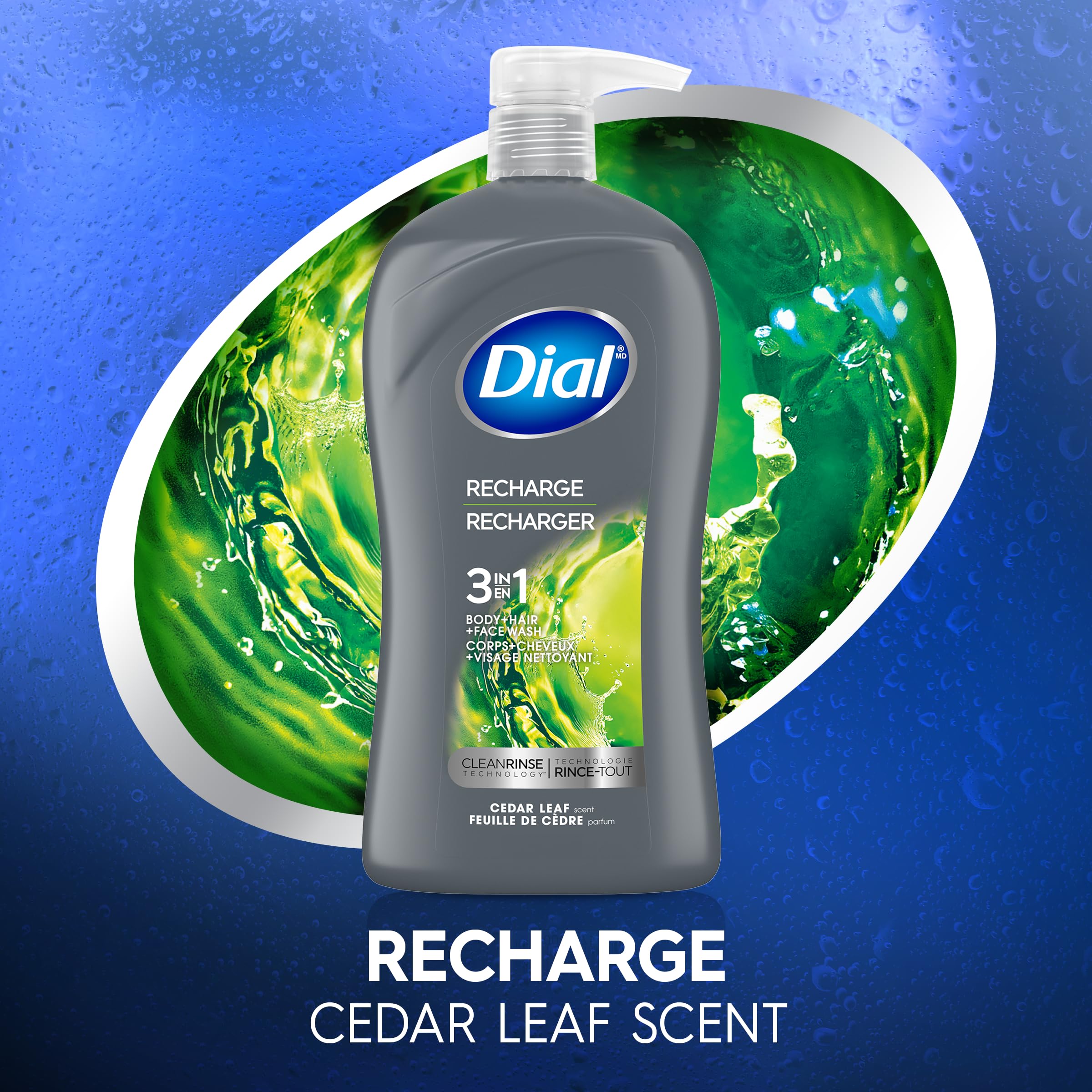 Dial Clean Rinse Technology concept demonstrates a residue-free rinse.