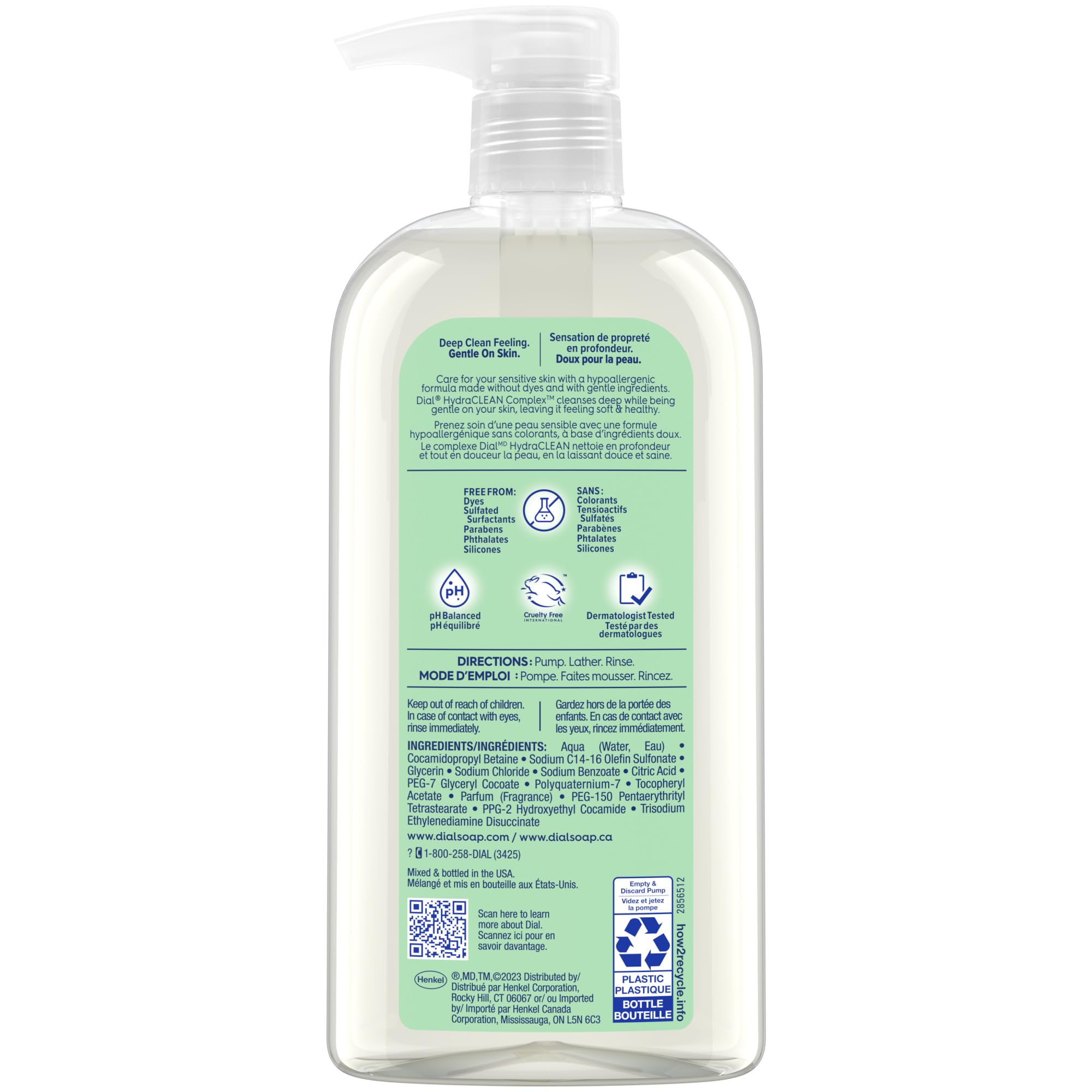 Dial cruelty-free Leaping Bunny logo signals ethical skincare approach.