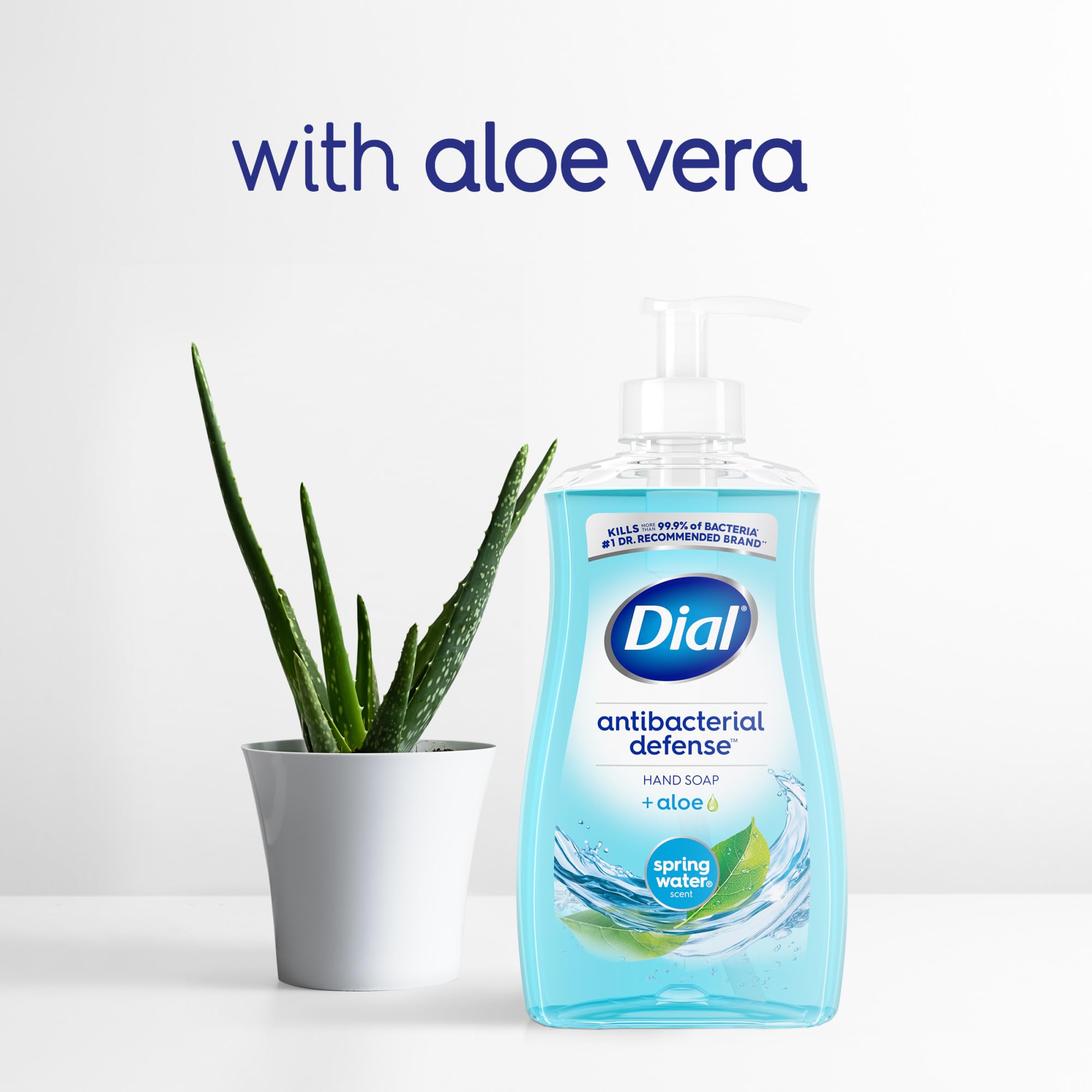 Dial Defensa Antibacteriana Paquete de tres; ahorro práctico para la familia.