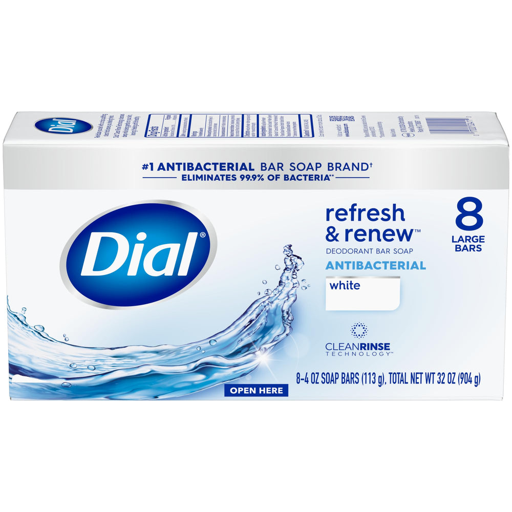 Dial Dermatologist-tested bar suitable for sensitive skin and everyday use.