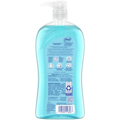 Dial Jabón Corporal Refrescar y Renovar, espuma densa para una ducha suave.