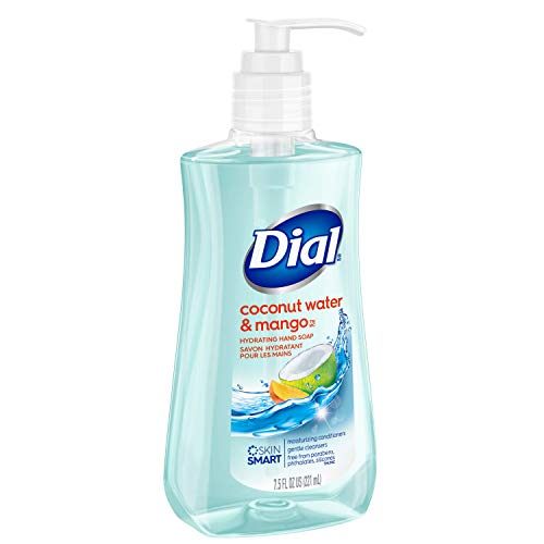 Piel suave tras lavado gracias a acondicionadores en Dial Jabón líquido.