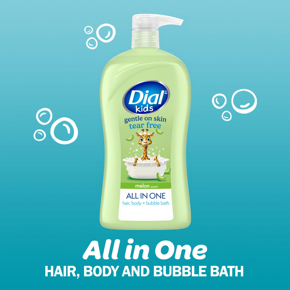 Dial Kids espuma cremosa durante el baño para limpieza suave