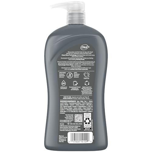 Dial Men 3 en 1 en la ducha, experiencia fresca y rápida para la rutina diaria.
