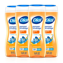 Dial Pamper & Indulge Marula: botella visible para una experiencia suave