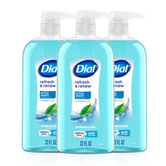 Dial botella de gel corporal enfocada en limpieza suave diaria para la piel.