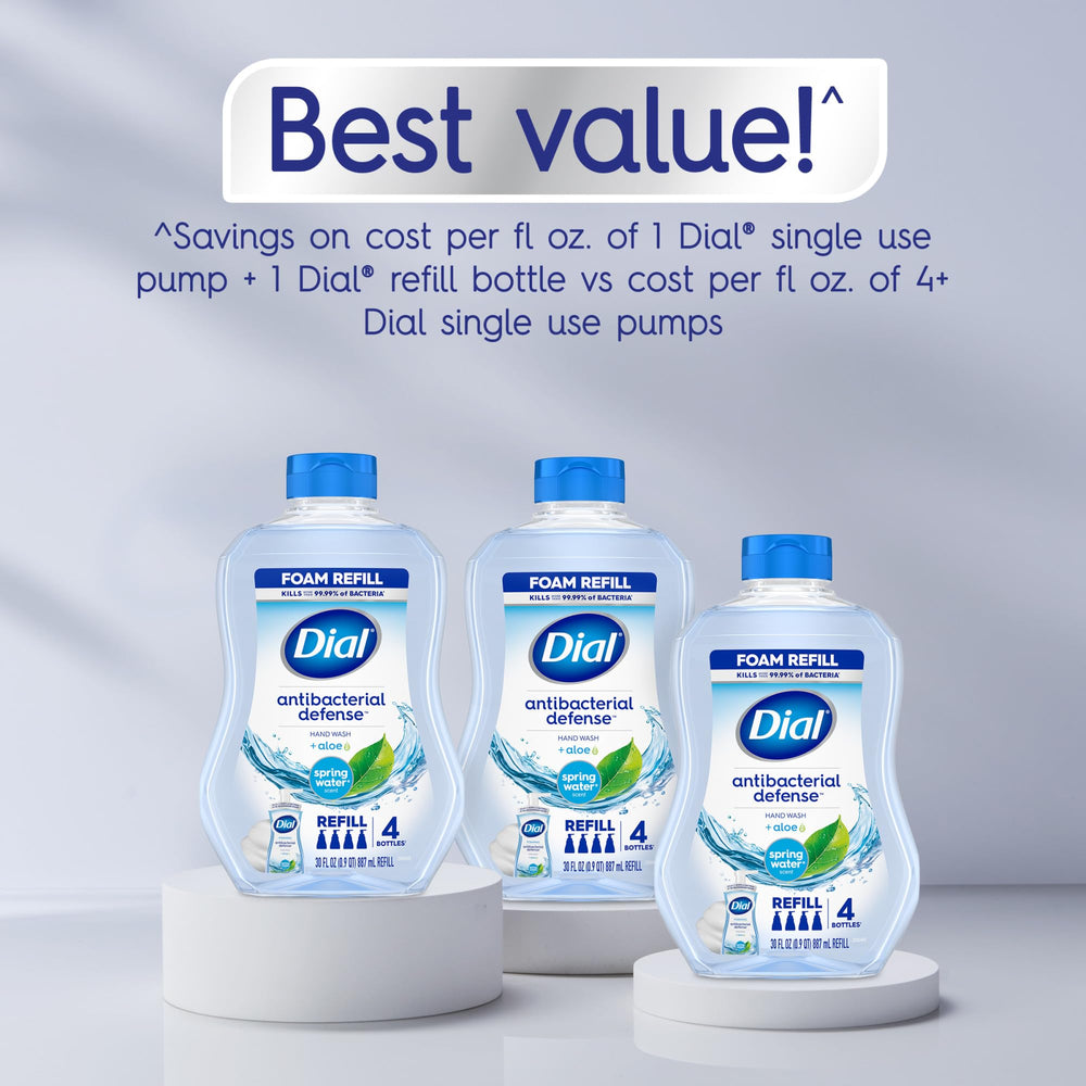 Dial vegan formula is free from SLS/SLES and parabens for mindful cleansing.