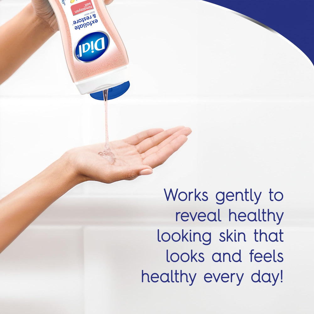 Dial Vitamin E moisturizes while cleansing for soft skin.