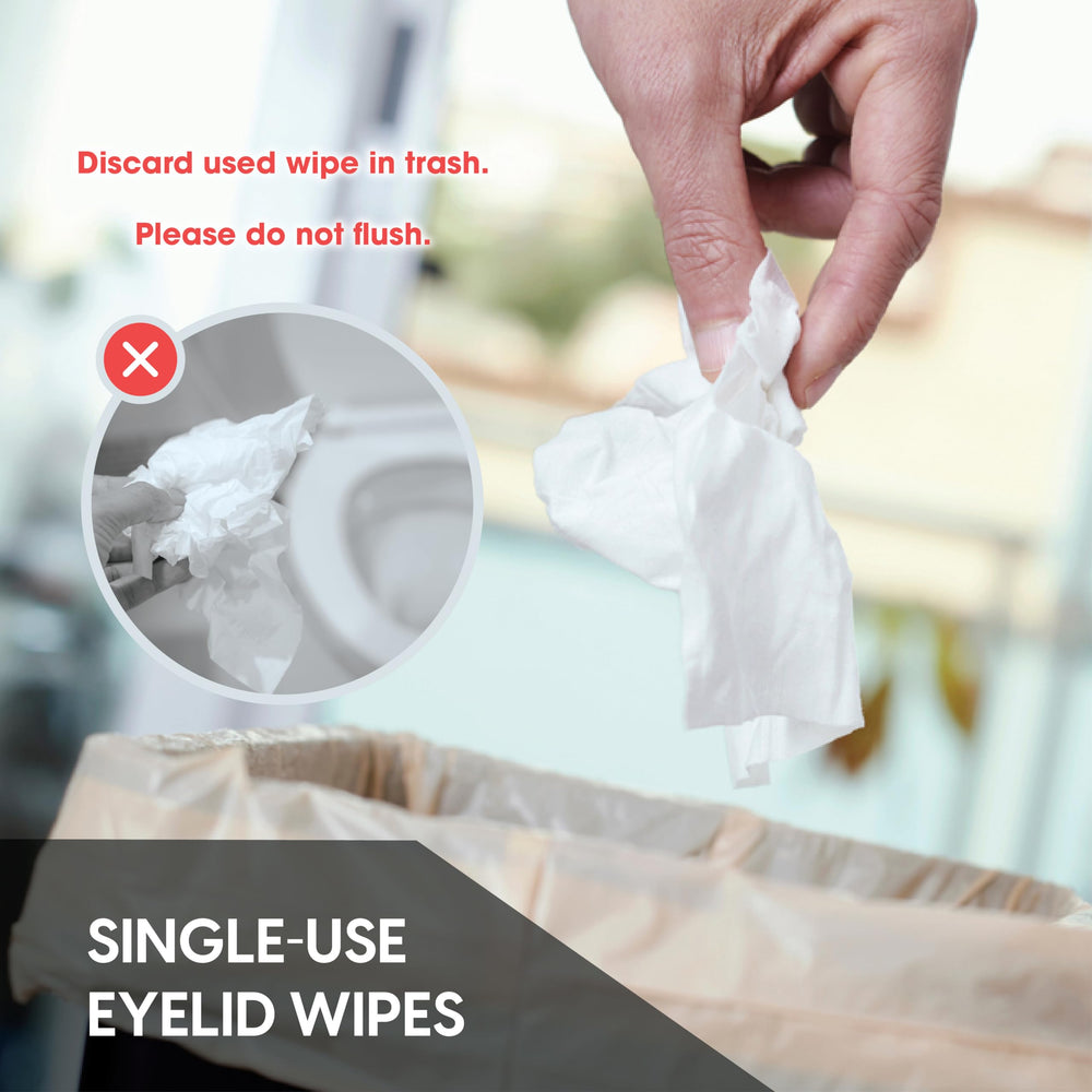 Diamond Wipes wipe texture close-up highlights gentle rinse-free formula