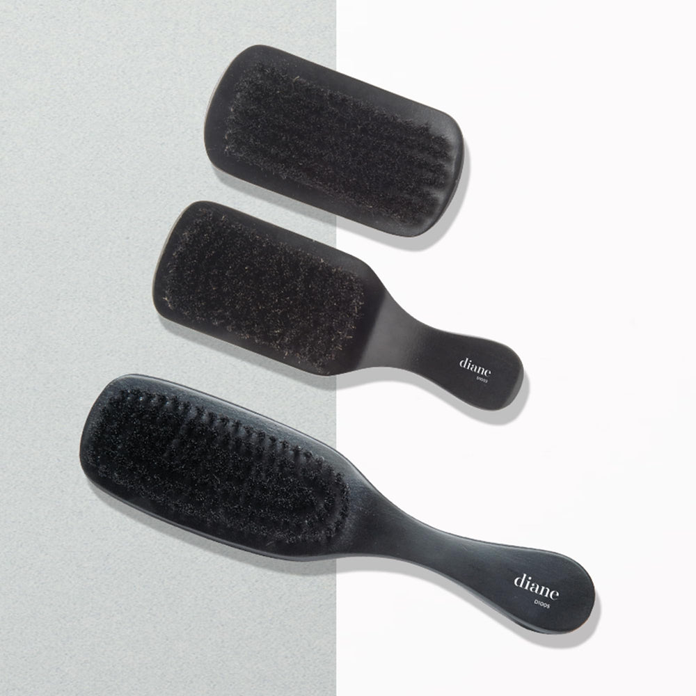 Diane boar 360-wave definition achieved with smooth brushing motion.