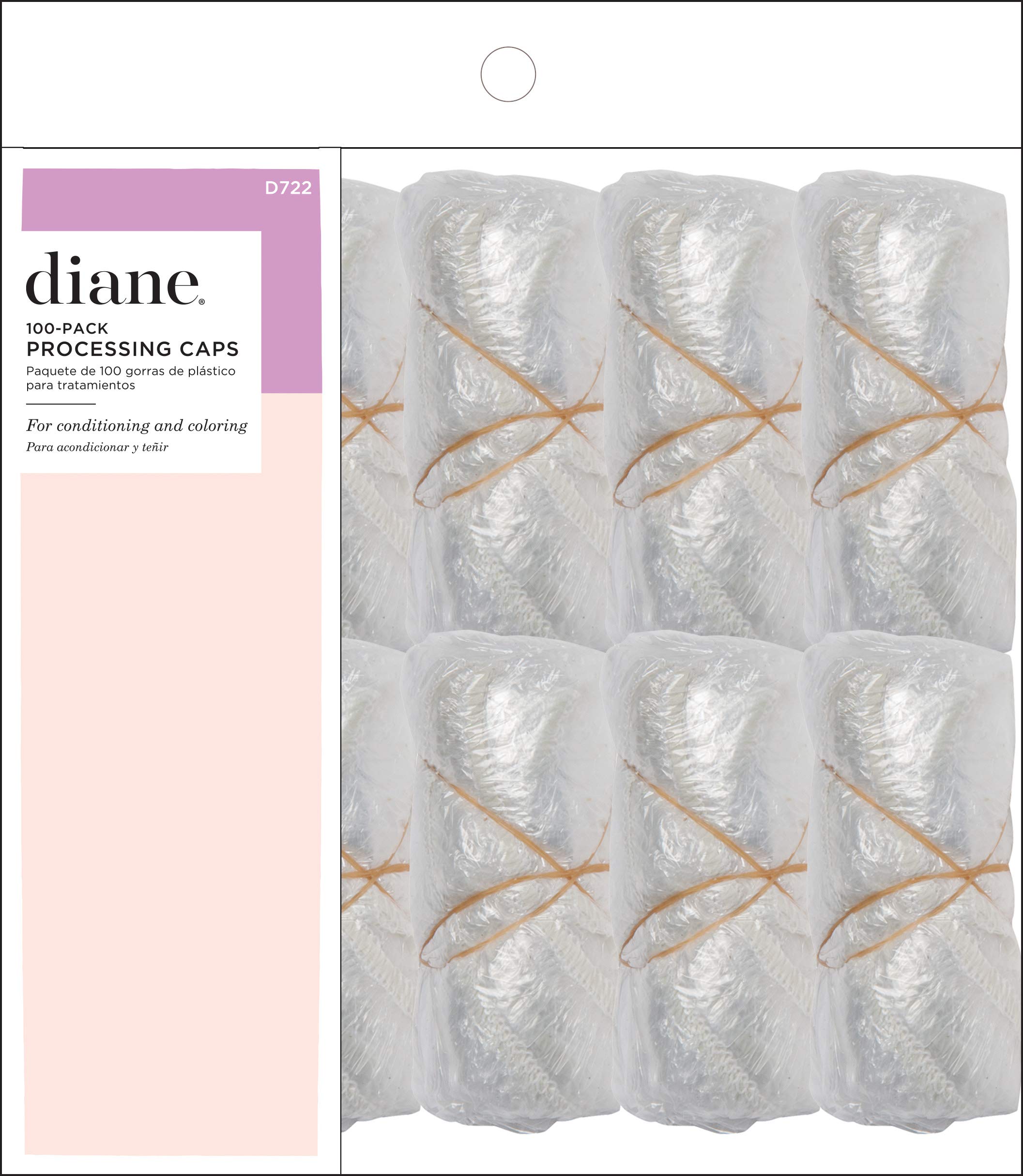 Gorra Diane cap desechable clara para salón protegiendo el cabello durante tratamientos