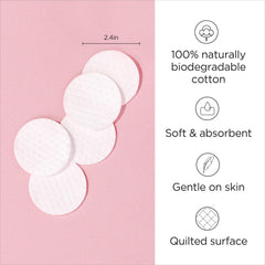 Diane cotton rounds demonstrating premium softness for eye makeup and mascara