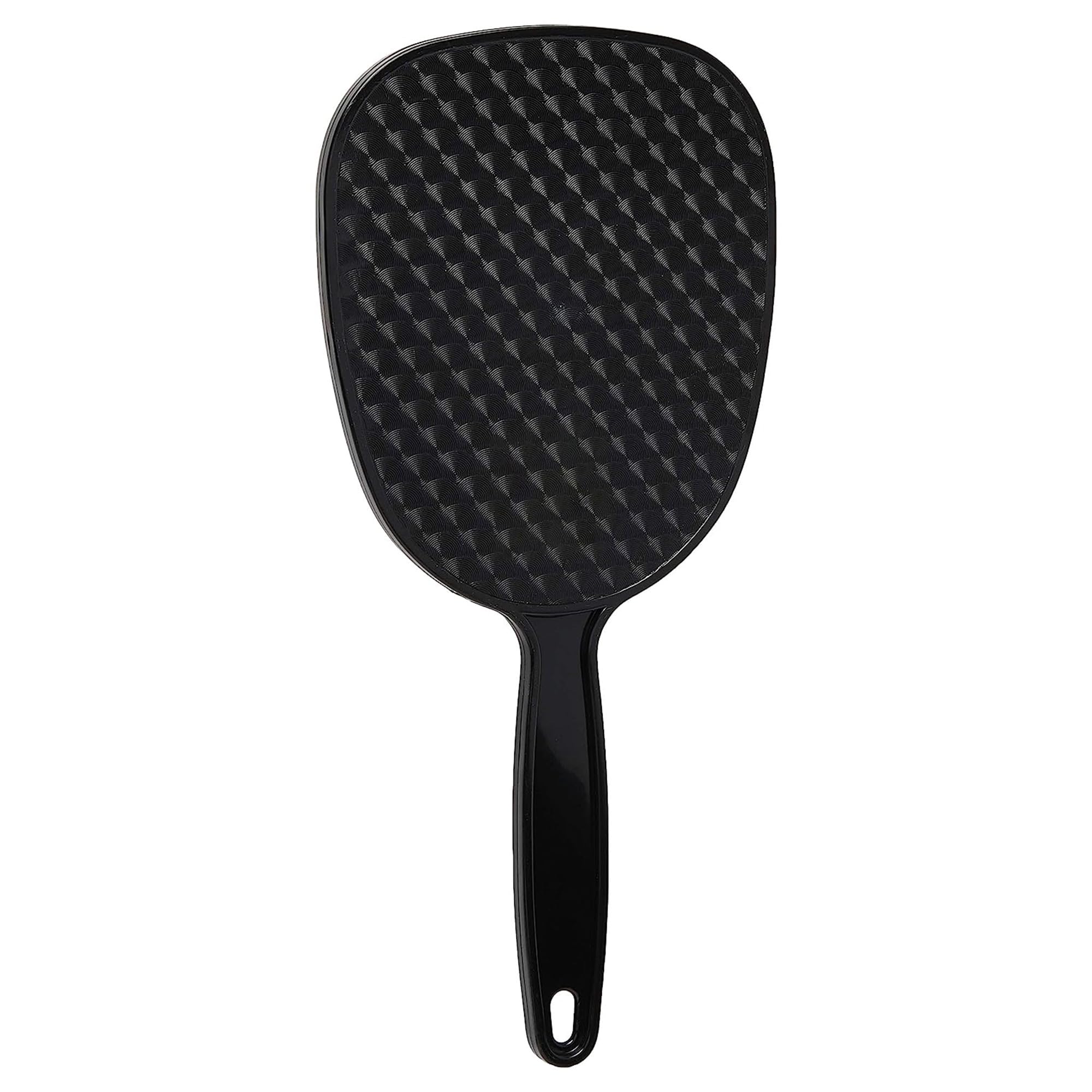 Diane hand mirror circular, well angled for comfortable viewing