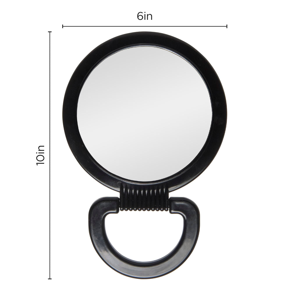 Diane Hand Mirror six-inch diameter viewing area for detailed work.