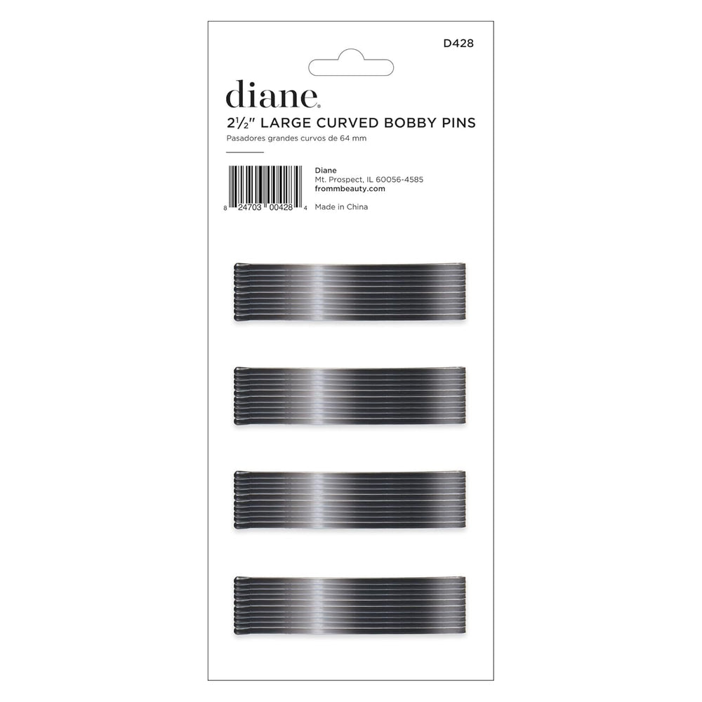 Horquillas Diane de negro 2,5 pulgadas para uso diario.