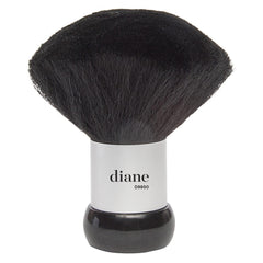 Diane Neck Duster Brush used during hair-cutting for neat post-cut cleanup.