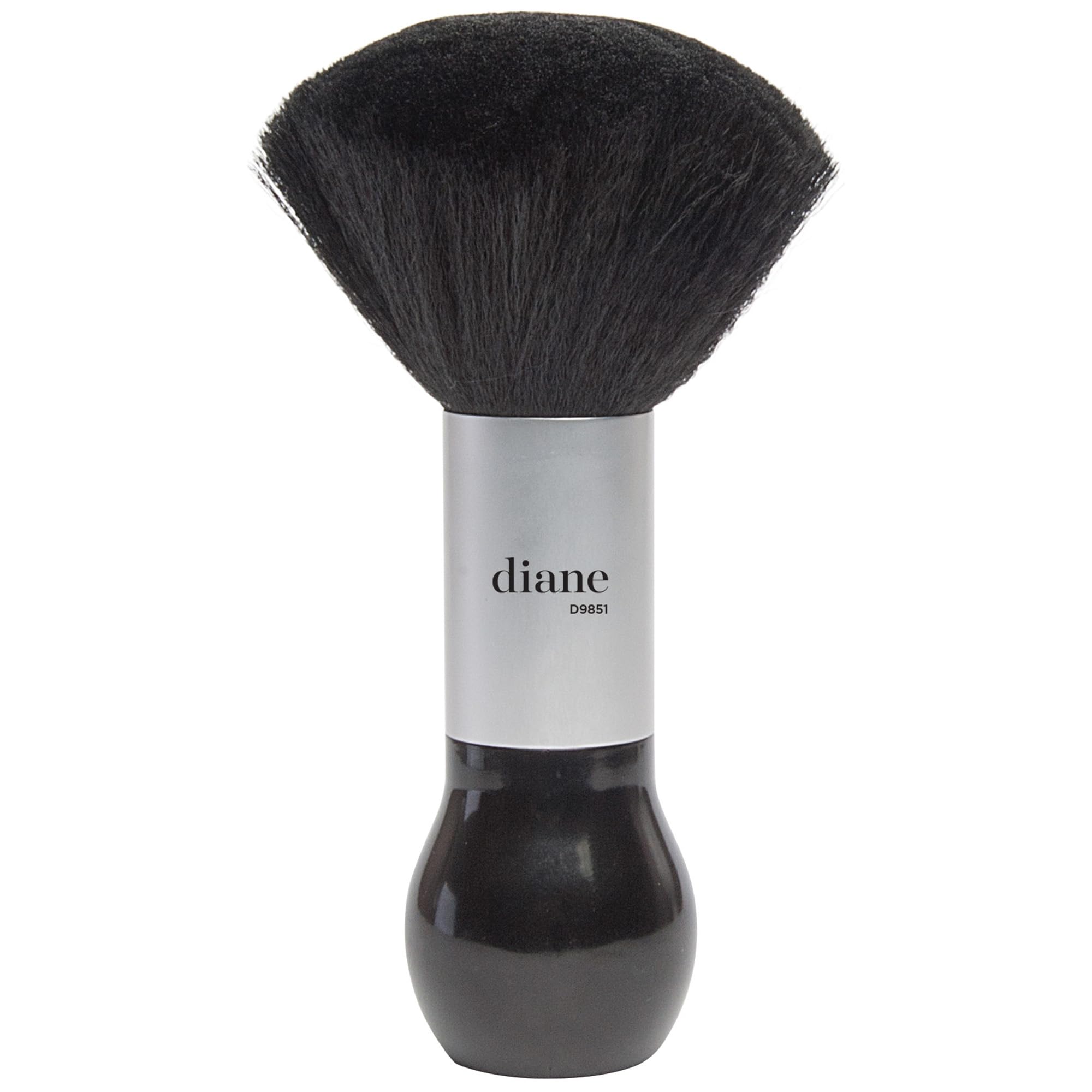 Diane neck duster brush removes stray hair after a haircut for a clean neckline