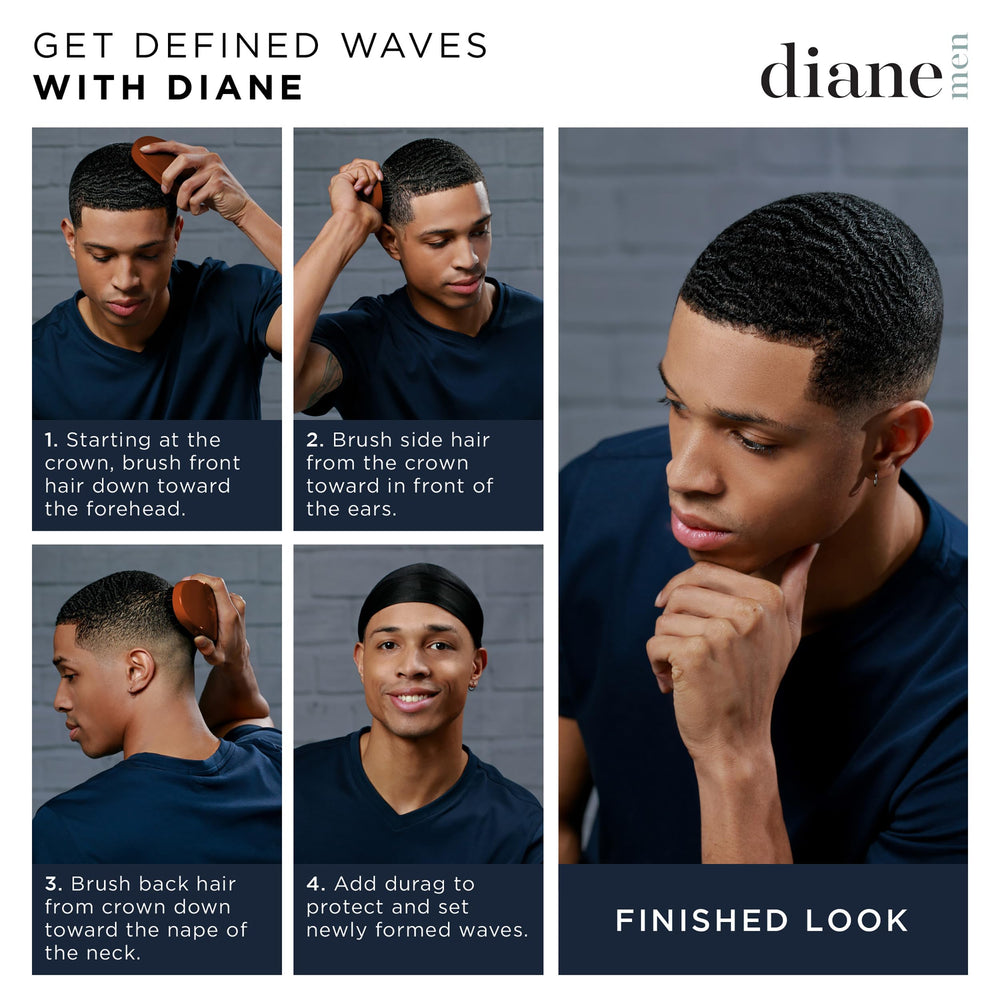 Diane boar bristles provide detailed bristle structure for targeted grooming.
