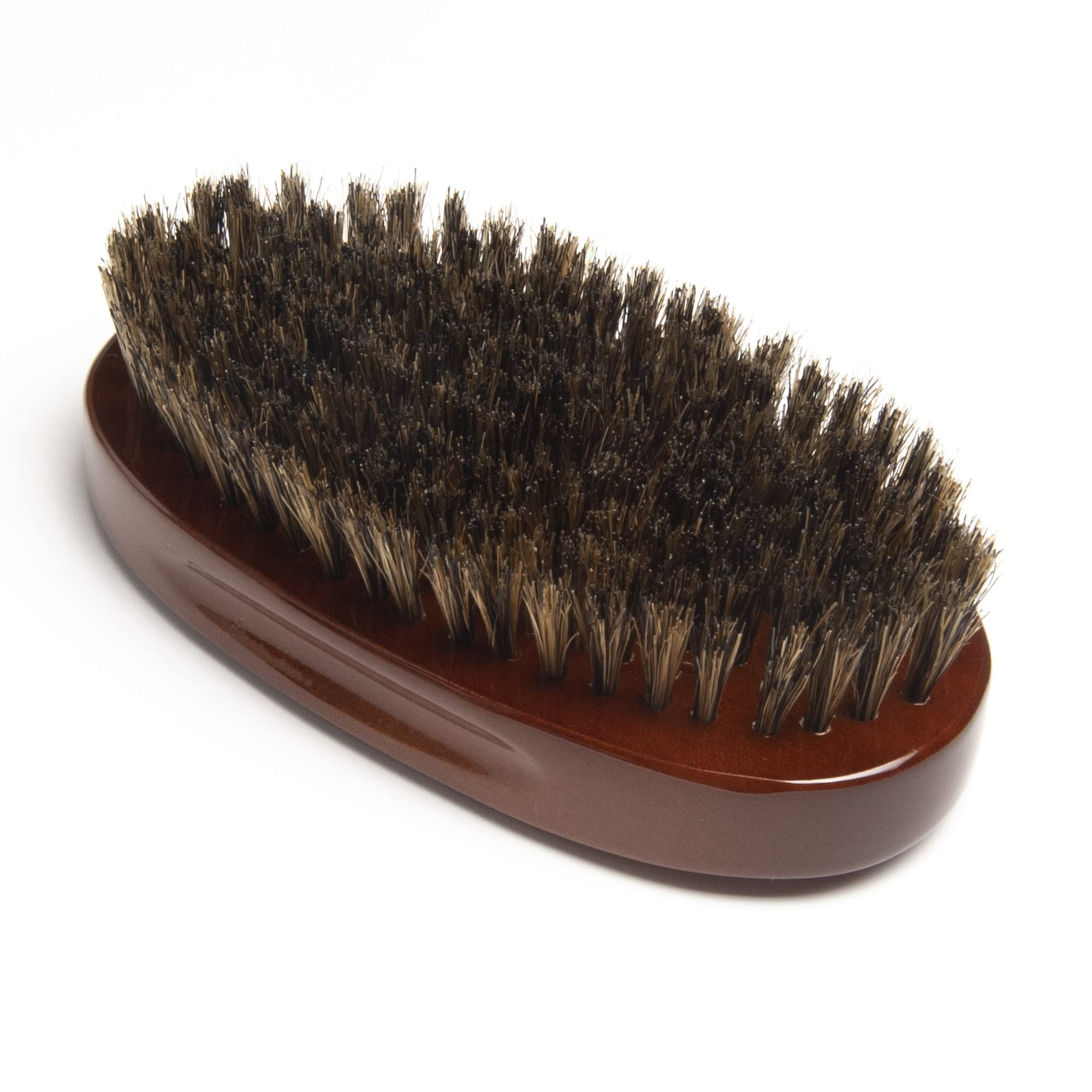Diane Premium Boar Military Wave Brush front view for detangling textured hair.