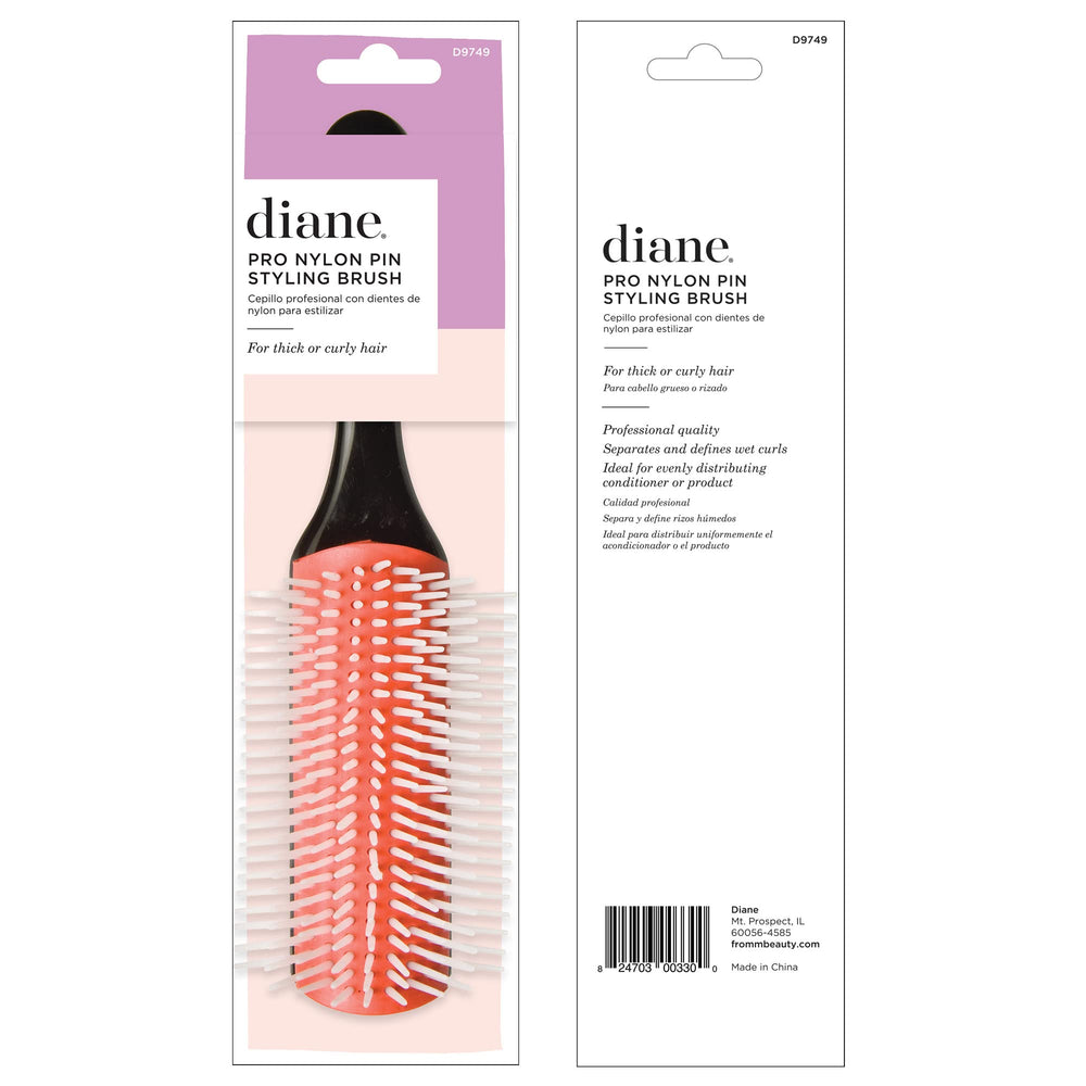 Diane Pro Ergonomic handle provides comfortable grip during styling