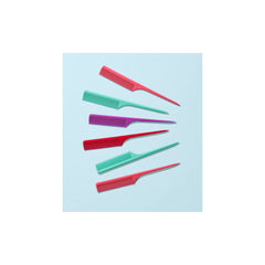 Diane rat tail comb for parting and sectioning during styling