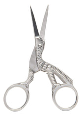 Diane Stork Eyebrow Scissors silver finish helps clean, accurate brow shaping at home.