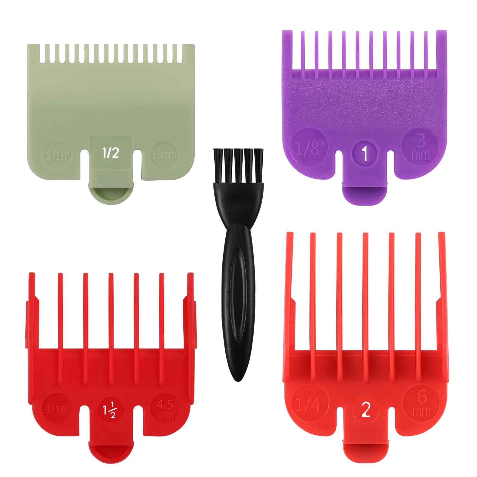 Dicuyeln clipper guards 1-2 pack shown for precise fades and even trimming.