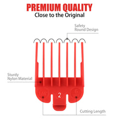 Dicuyeln clipper guards 2 pack suitable for longer guard settings.
