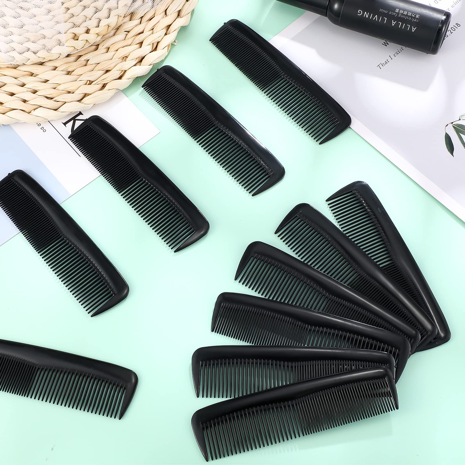 Didaey plastic grooming combs ideal for hair and beard.