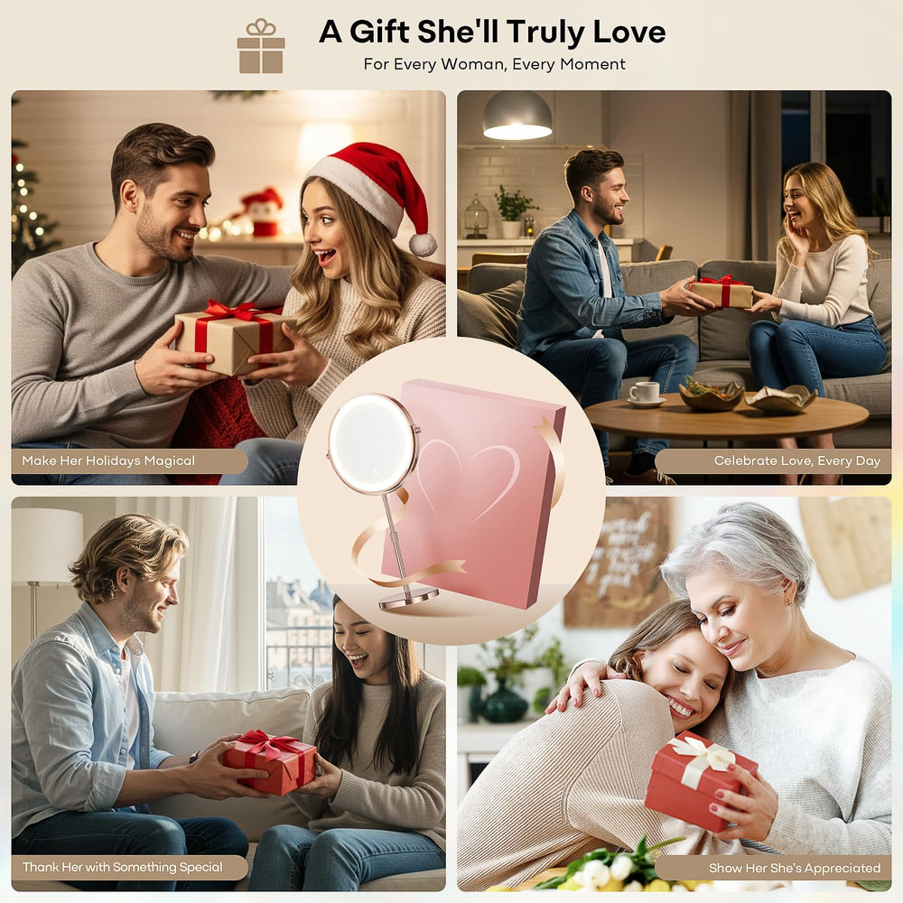 Dienmern makeup mirror packaged as a thoughtful gift for beauty lovers.