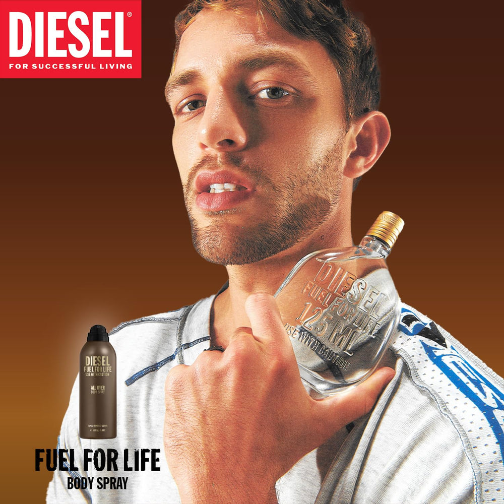 Diesel Fuel For Life packaging hints at gift ready presentation.