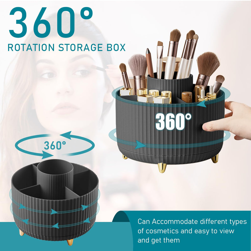 Diesisa five-slot organizer keeps brushes, polishes, and tools neatly organized.