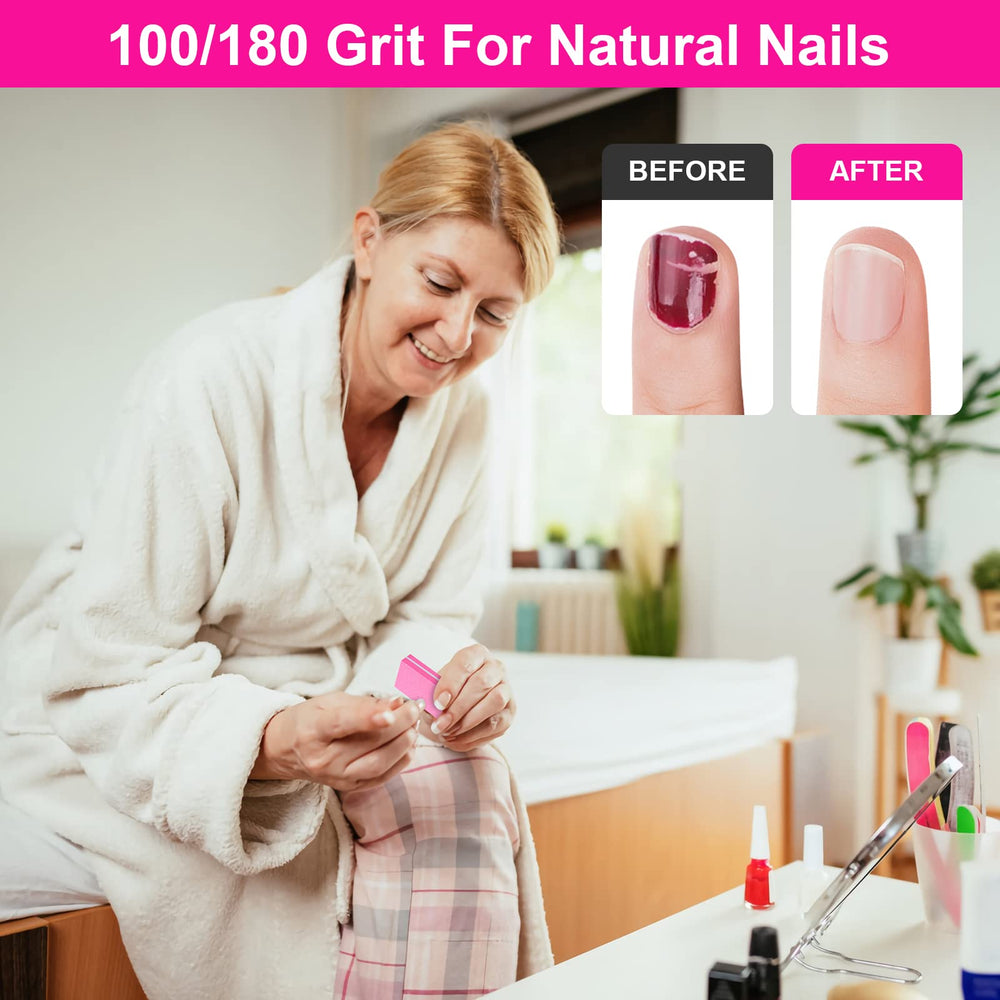 Diesisa buffer block nail file 30-count package ready for pro or DIY sessions