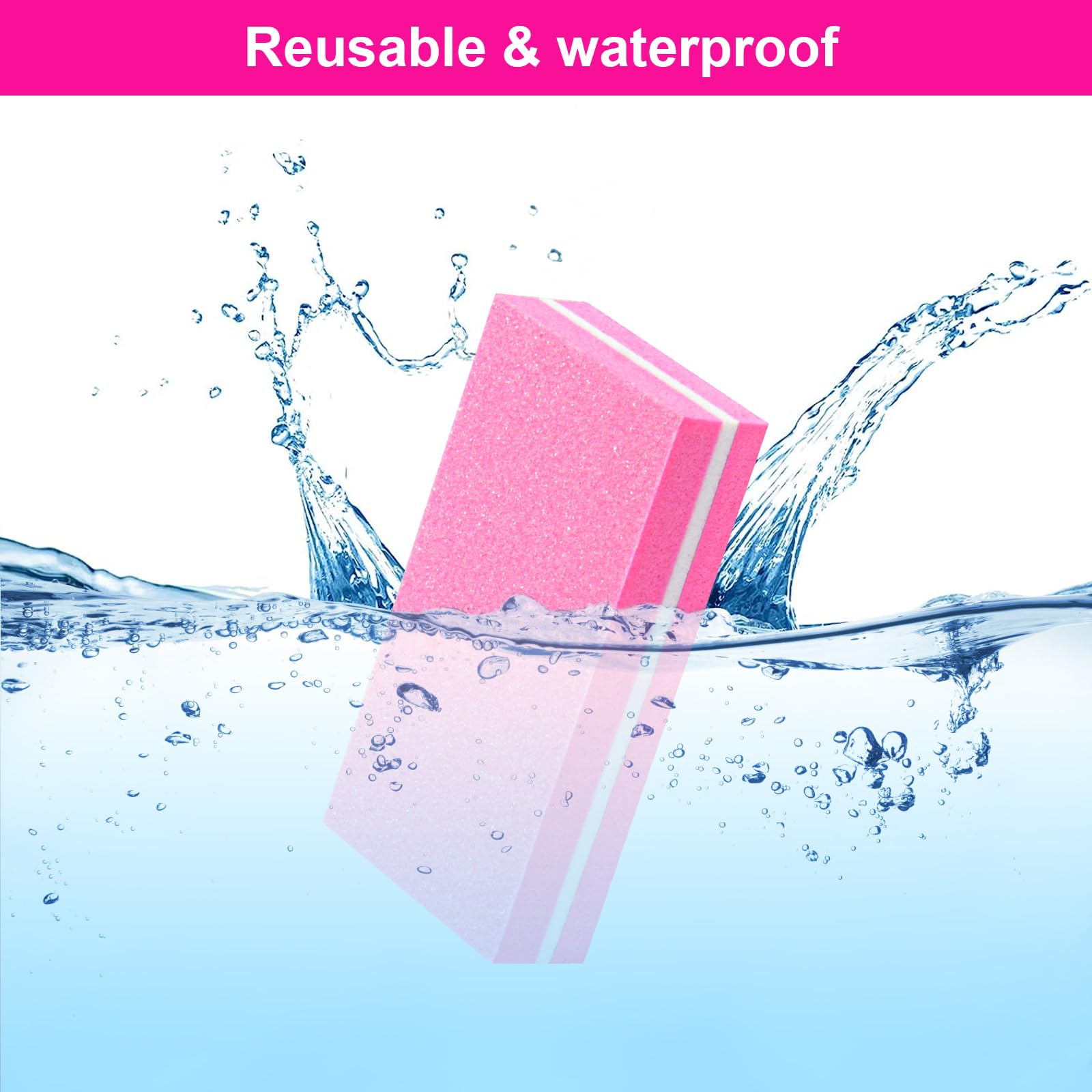 Diesisa buffer block close-up texture reveals fine abrasive surface for gentle buffing