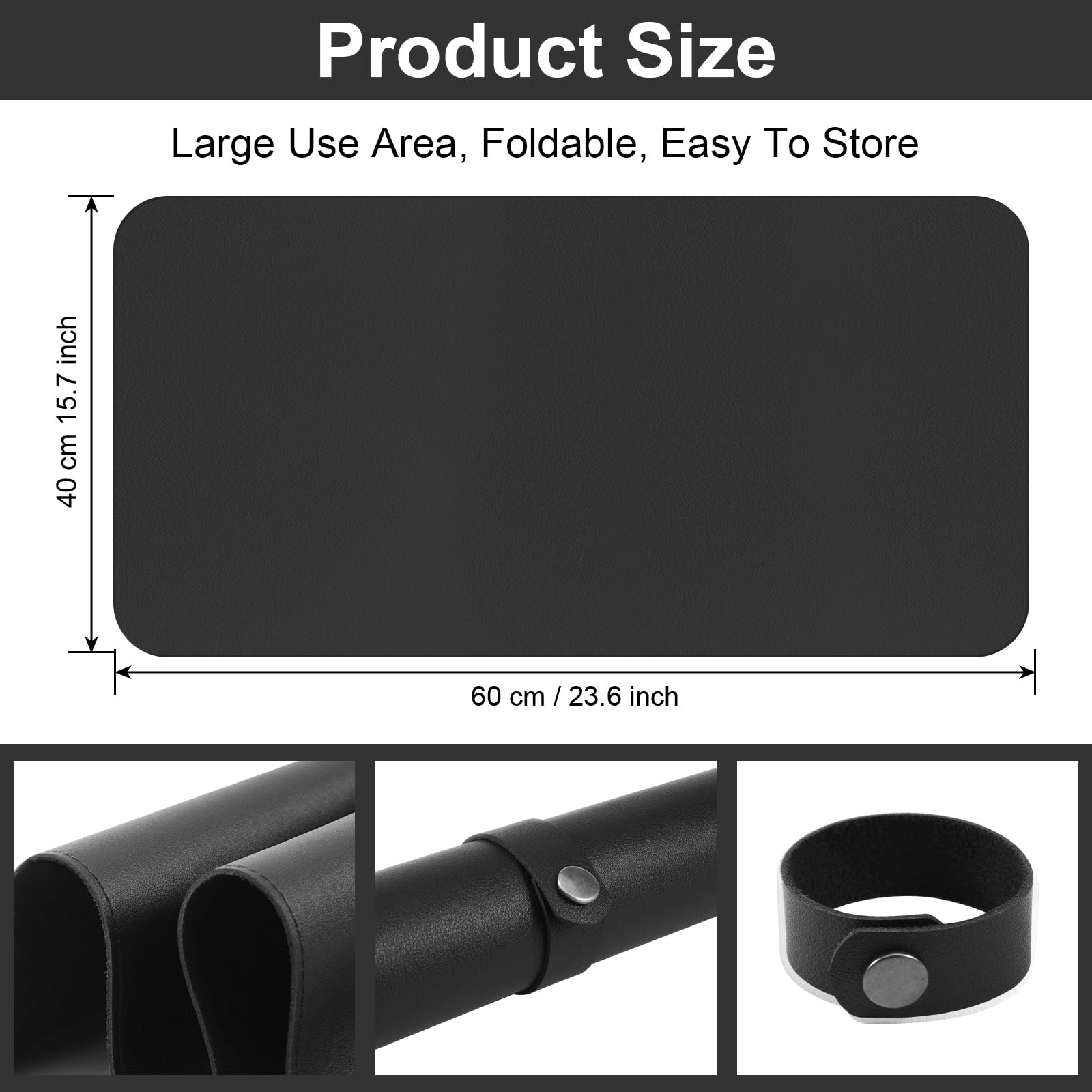Diesisa easy-clean nail mat resists spills and simplifies maintenance