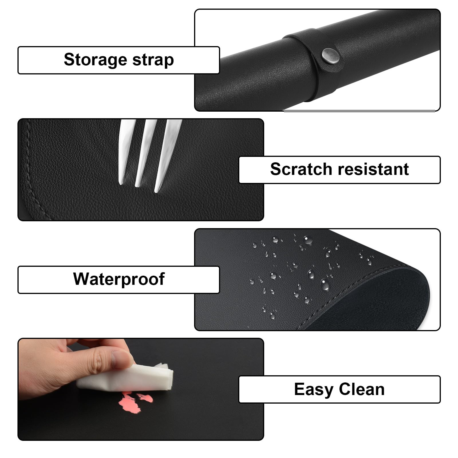 Diesisa nail arm rest pad 60 by 40 cm supports wrists comfortably