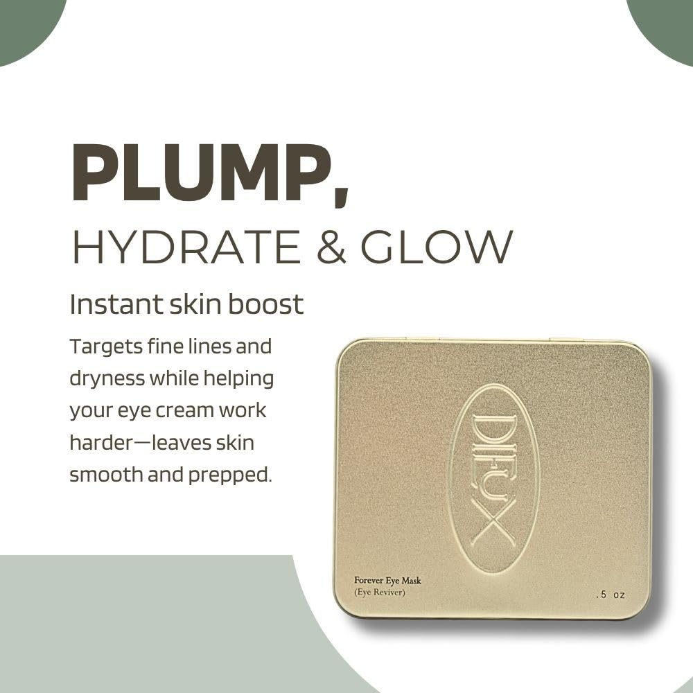 Dieux Forever Eye Mask absorption highlights enhanced product delivery to skin