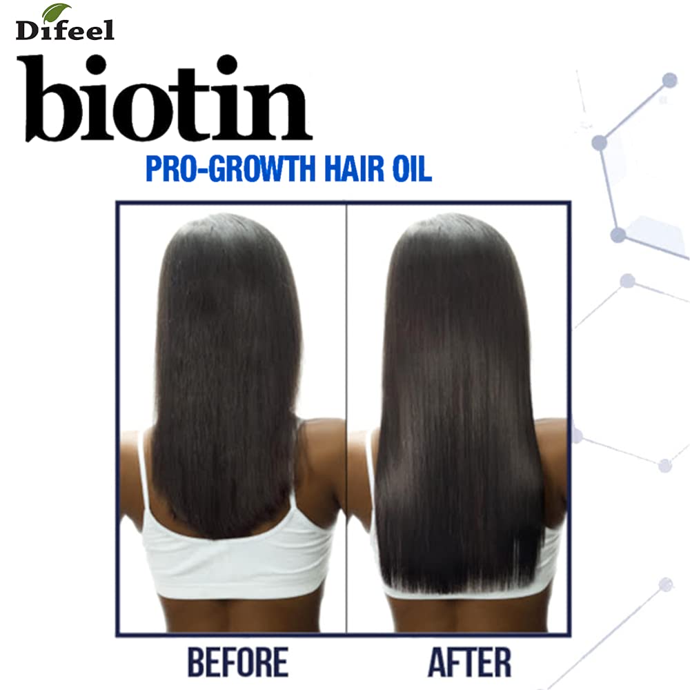 Cabello con brillo suave tras usar el Aceite para Cabello de Difein Biotina Premium.