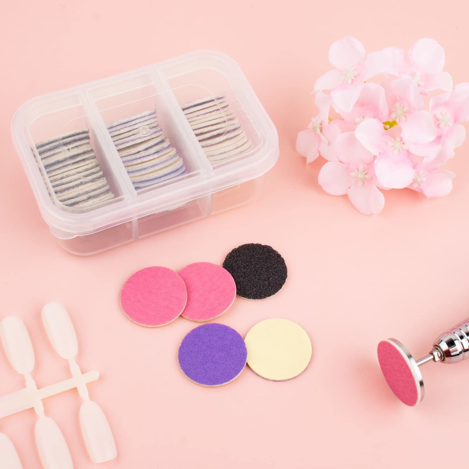 Difenni foot care discs with secure adhesive.