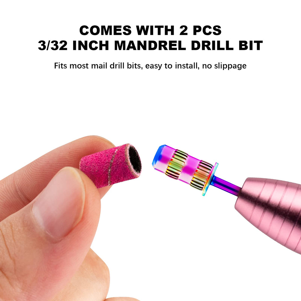 Difenni 3/32 inch mandrel bits for versatile drill compatibility.